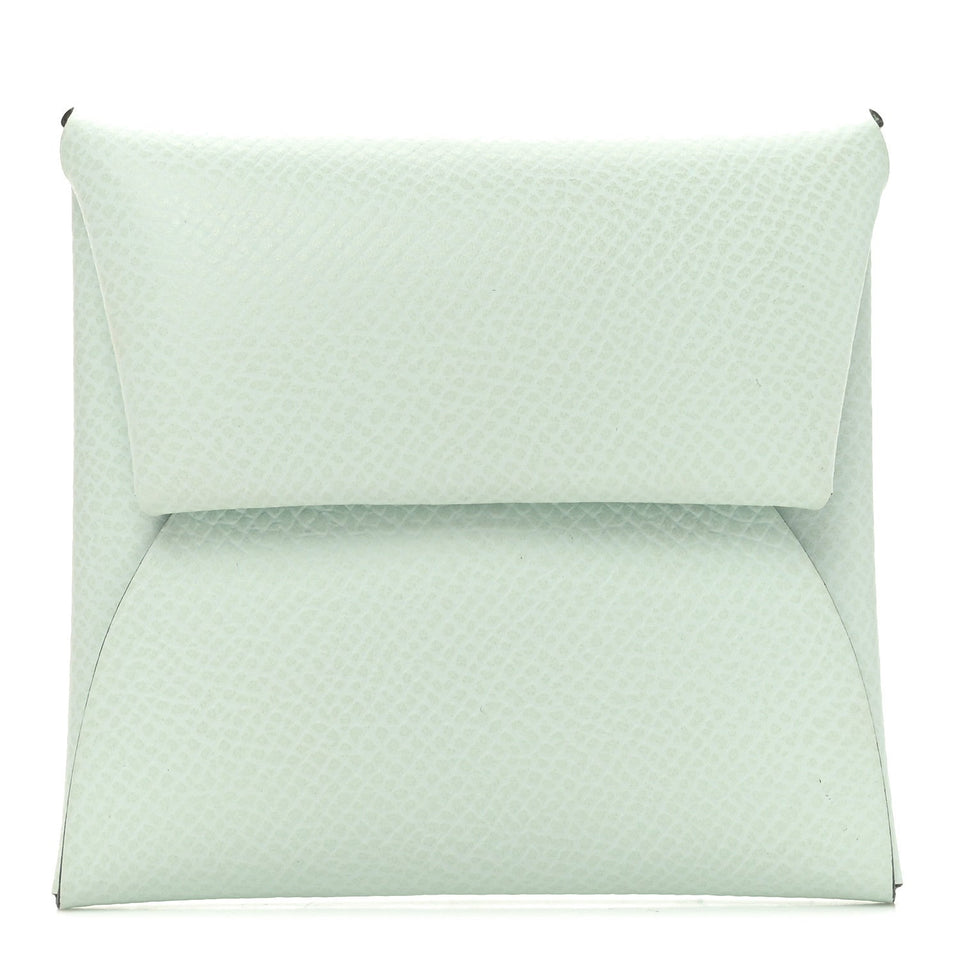 Hermes Epsom Bastia Coin Purse Vert Peppermint