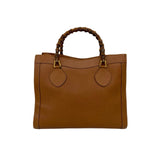 Gucci Handbag leather Brown Bamboo
