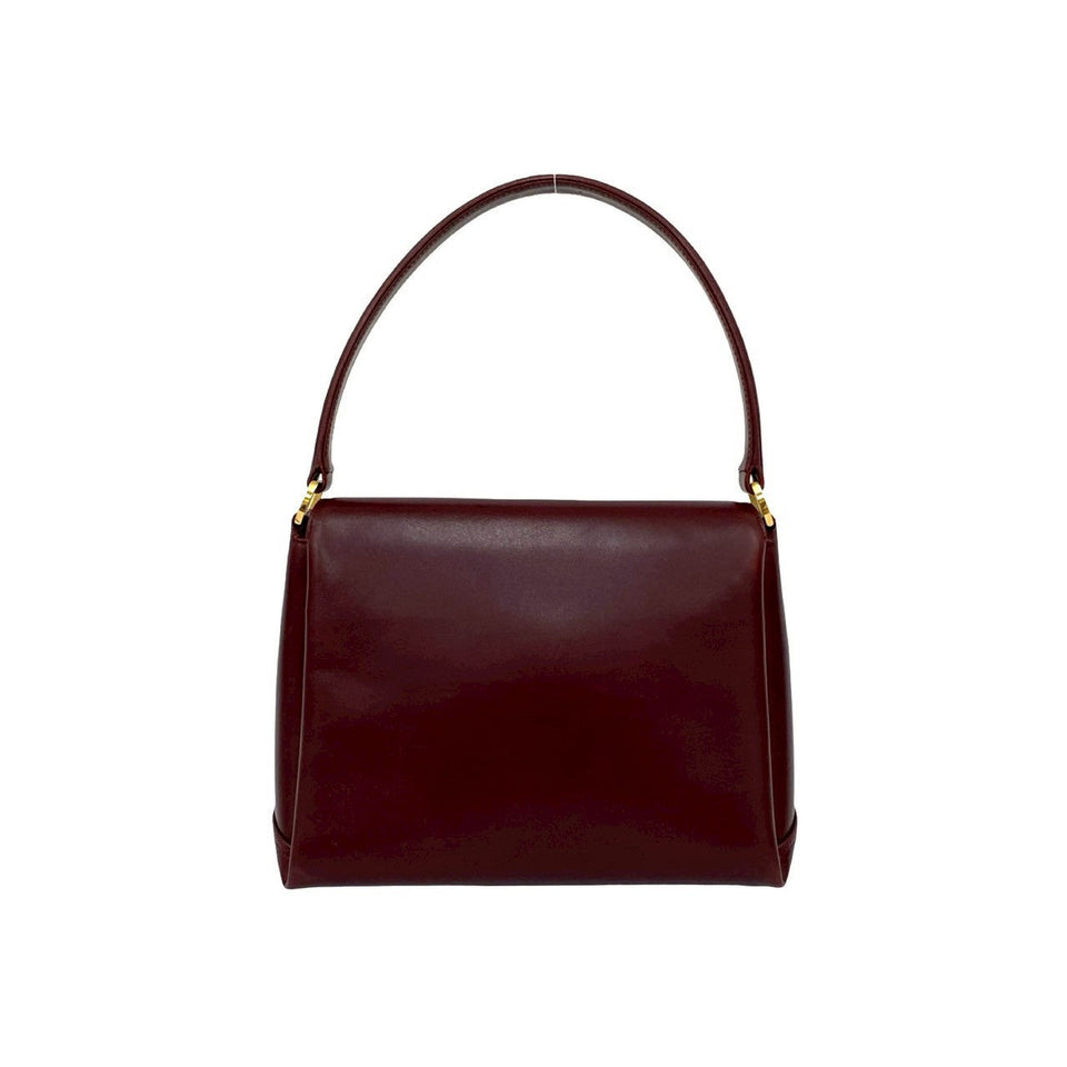 Gucci Handbag leather wine-red