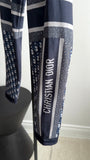 Christian Dior DiorAlps Navy Blue Oblique Logo Leggings - S