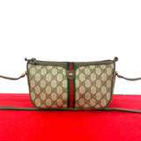 Gucci Shoulder Bag leather Brown Sherry line