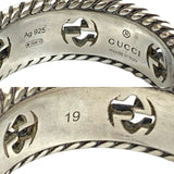 Gucci Ring Silver925 Silver interlocking G flower 19