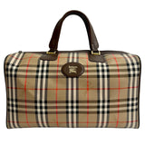 Burberry Boston Duffel bag canvas Brown