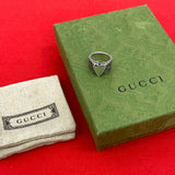 Gucci Ring Silver925 Silver Arabesque Heart Ring