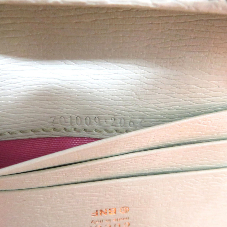 Gucci Bifold Wallet 701009 leather Emerald Bananya Women