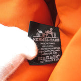 Hermes Pouch canvas Orange Bored pouch Women