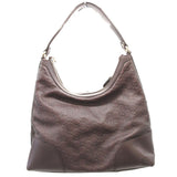 Gucci Shoulder Bag 257070 leather Brown Lovely Guccisima Women