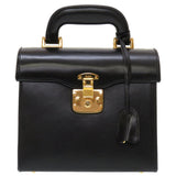 Gucci Handbag 000 01 0246 leather black Ready lock Women