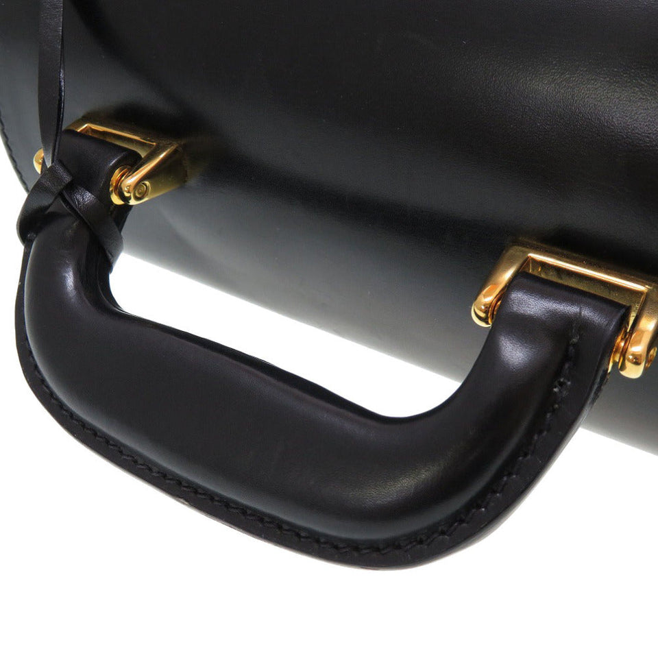 Gucci Handbag 000 01 0246 leather black Ready lock Women