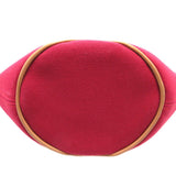 Hermes Pouch canvas Rouge viv Parmir Women