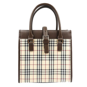 Burberry Handbag Coated canvas beige Women