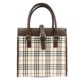 Burberry Handbag Coated canvas beige Women