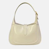 Gucci Jackie 1961 White Leather Bag Small Missing Strap
