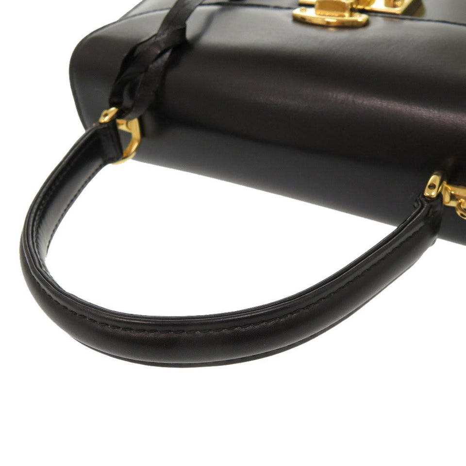 Gucci Handbag 000 46 0210 leather black Lady Rock Vintage Women
