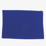 Hermes Pouch Cotton canvas blue Flat Pouch MM Women