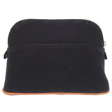 Hermes Pouch canvas black Bored pouch 20 Women
