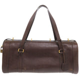 Hermes Boston Duffel bag leather Brown mens