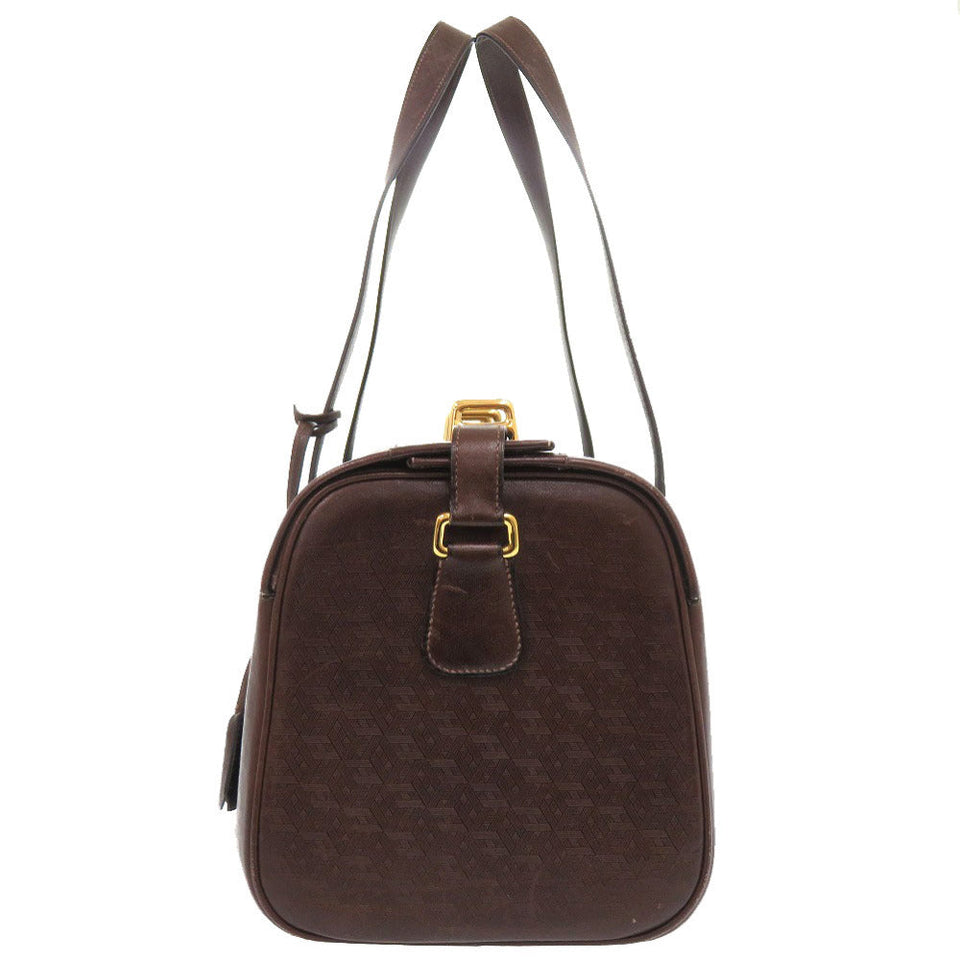 Hermes Boston Duffel bag leather Brown mens
