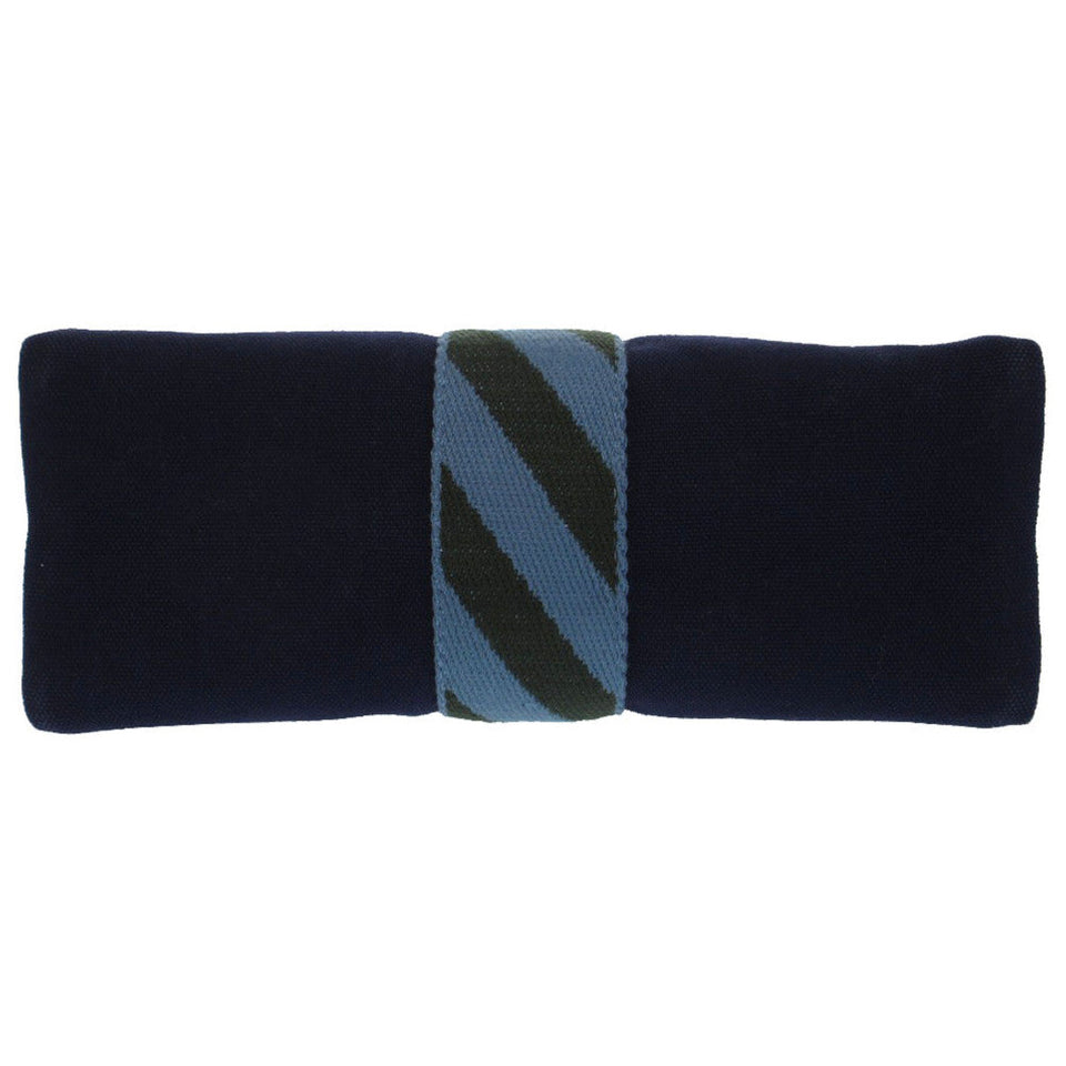 Hermes Clutch bag 456116 Canvas, Cotton Navy Jimetu Jumping High Case mens