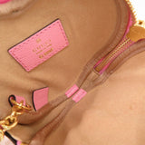Gucci Coin case 701062 leather pink x Banana Women