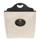 Gucci Tote Bag 284156 Canvas, Leather Ivory Crest logo