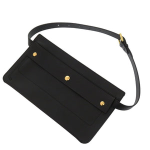 Burberry Waist bag leather black unisex(Unisex)