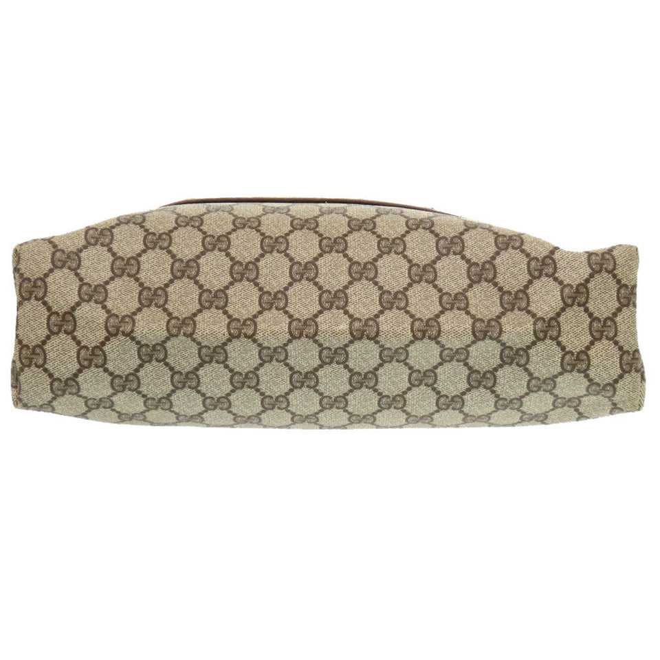 Gucci Tote Bag 39 002 4487 PVC beige Old Gucci Shelly GG mens