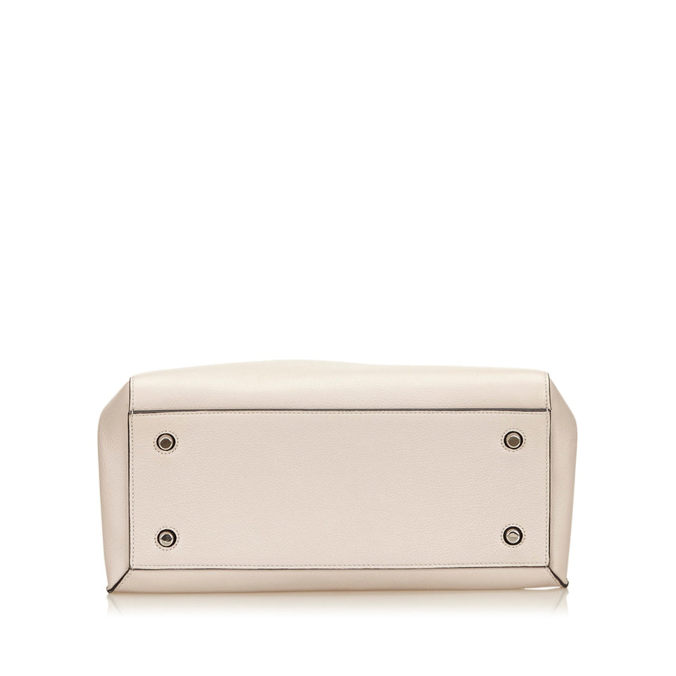 Leather Large Edge with Slip Pocket and a Stud Closure