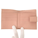 Gucci Bifold Wallet 456122 leather pink GG Marmont Women