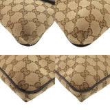 Gucci Shoulder Bag 256100 GG canvas, leather beige