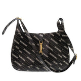 Gucci Shoulder Bag 636712 leather black The Hacker Project Balenciaga Collaboration Jackie 1961