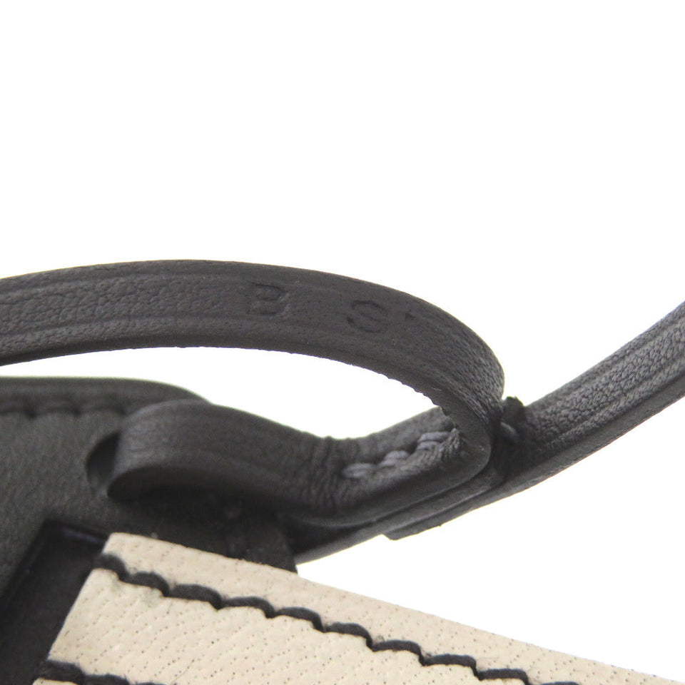 Hermes key ring Votadelakt, Chevre black Lock bag charm mens