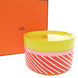 Hermes Other miscellaneous goods Wood Jones Citron Box Bag MM Jaune Citron Lacquer Wood Hand Painted Women