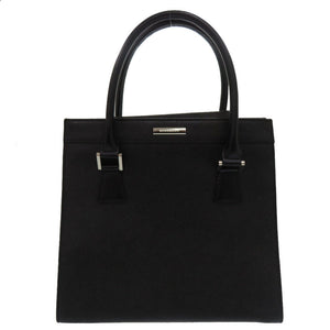 Burberry Handbag leather black Nova Check Women