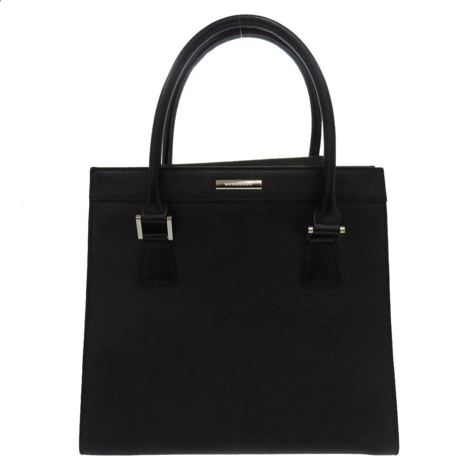 Burberry Handbag leather black Nova Check Women