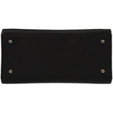 Burberry Handbag leather black Nova Check Women