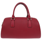 Burberry Handbag leather Red Nova Check Women