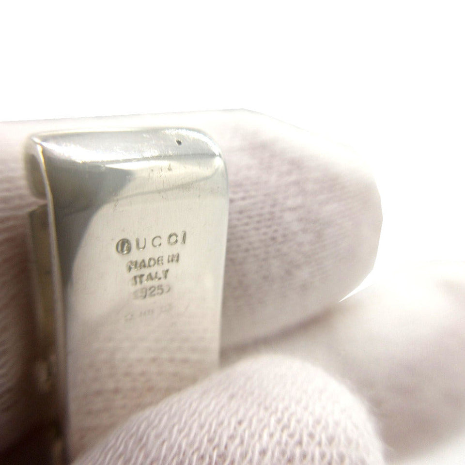 Gucci bracelet Silver925 Silver G logo link mens