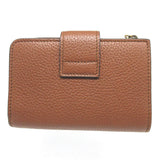 Gucci Bifold Wallet 739498 leather Brown Bamboo Medium Wallet Double G Women