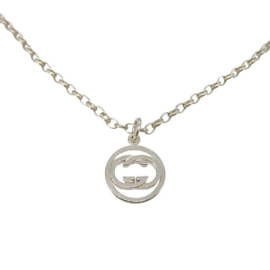 Gucci Necklace Silver925 Silver Interlocking G mens