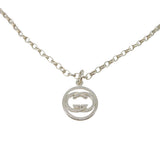 Gucci Necklace Silver925 Silver Interlocking G mens