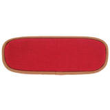 Hermes Pouch canvas Red Bored pouch 20 Women