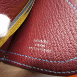 Hermes key ring Epsom gold Bag charm Camille unisex(Unisex)