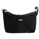 Gucci Shoulder Bag canvas black logo Women