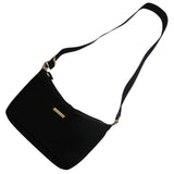 Gucci Shoulder Bag canvas black logo Women