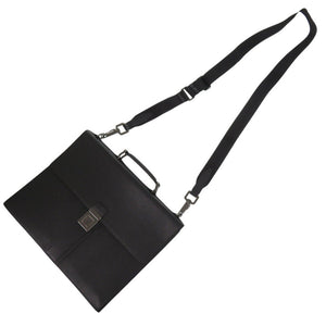 Burberry Business bag leather black 2WAY unisex(Unisex)