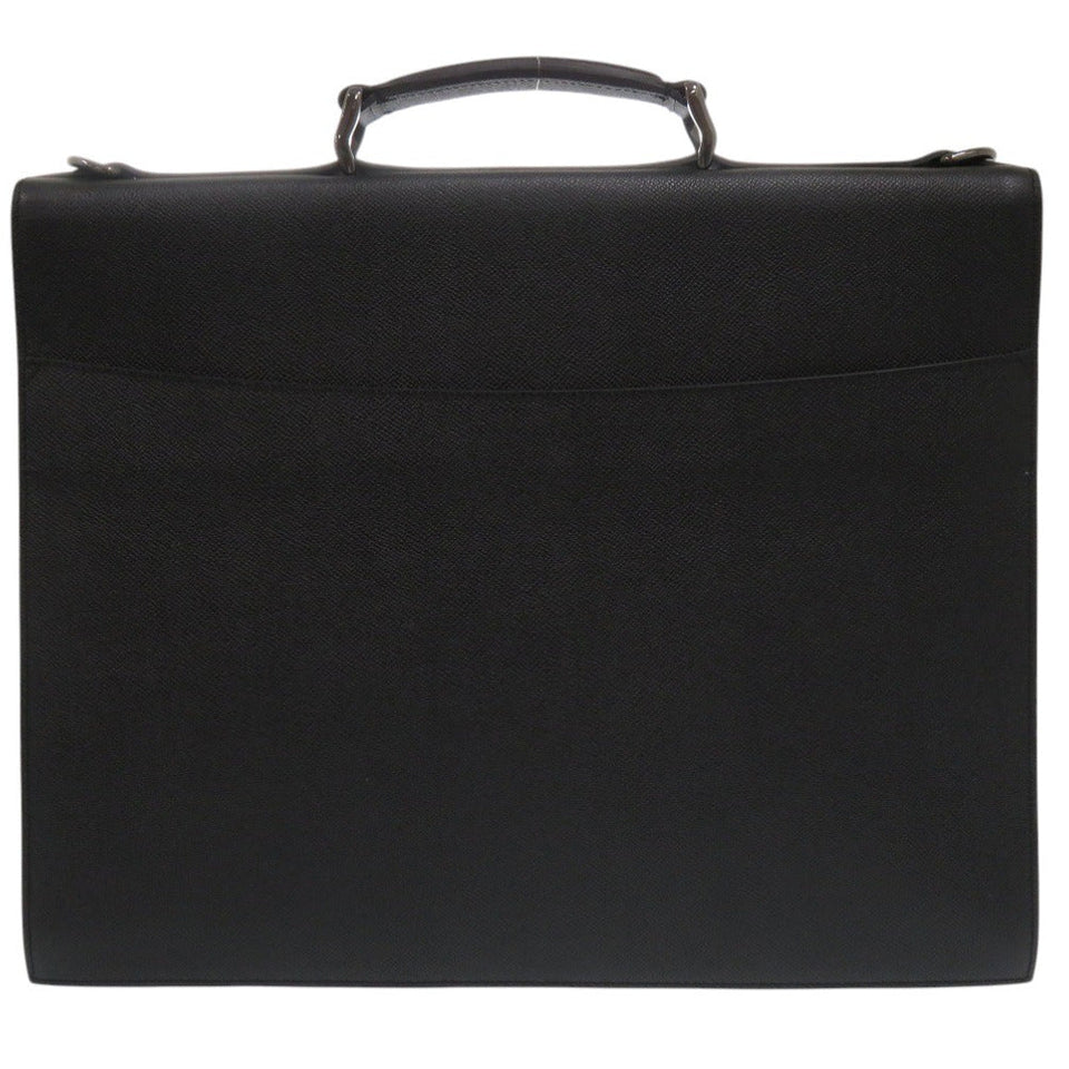 Burberry Business bag leather black 2WAY unisex(Unisex)
