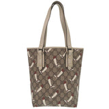 Gucci Tote Bag GG Supreme Brown GG Pattern Tote Bag PVC BootsPattern Women