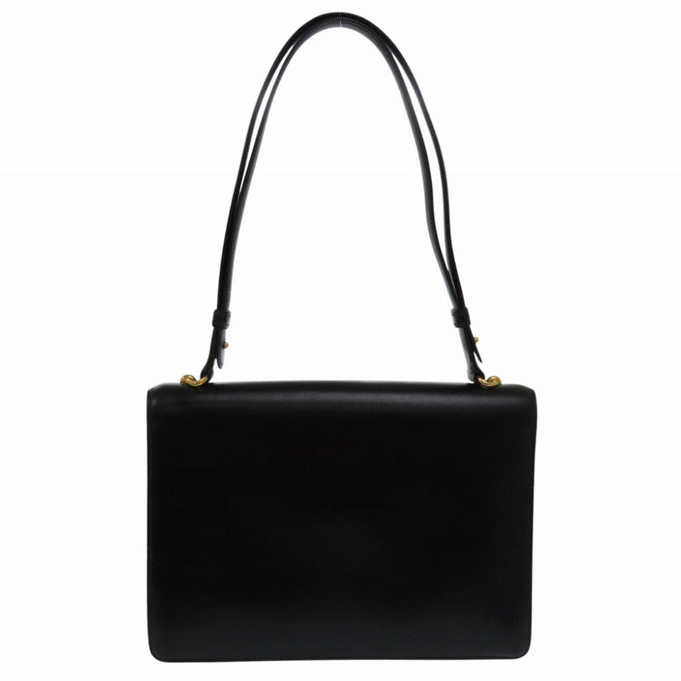 Hermes Shoulder Bag Box scarf black fonsbell Women