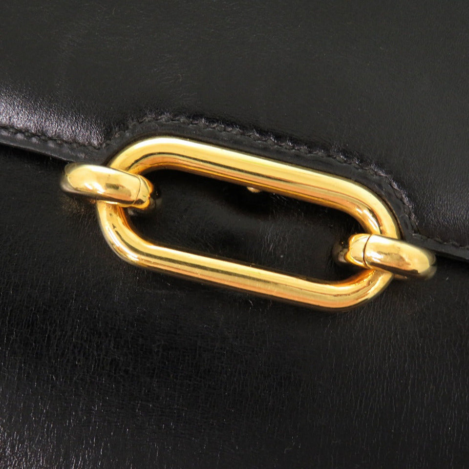 Hermes Shoulder Bag Box scarf black fonsbell Women